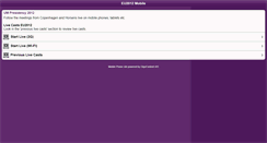 Desktop Screenshot of mobil.gigacontent.dk